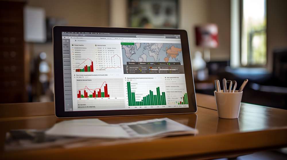 iPad- Cash Management Dashboard